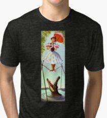 Festes Seil-Mädchen Vintage T-Shirt