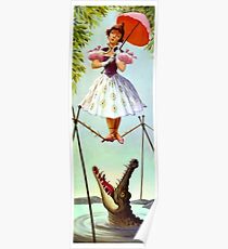 Póster Tight Rope Girl