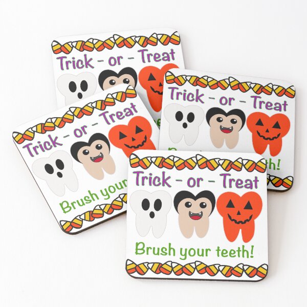 Item preview, Trick or Treat, brush your teeth! designed and sold by Jessica  Stauffer.