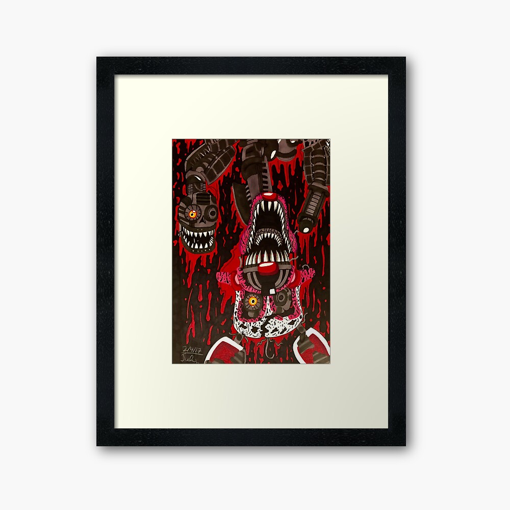 Nightmare Mangle Five Nights at Freddy's  Art Board Print for Sale by  JulesWorld