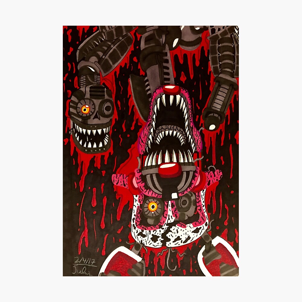 Solve FNAF - 🪸MANGLE🪸 jigsaw puzzle online with 48 pieces