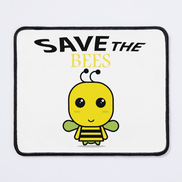 Item preview, Save the bees shits, save the bees phone cases, save the bees hats, save the bees shower curtain, save the bees backpack designed and sold by Poussyarts.