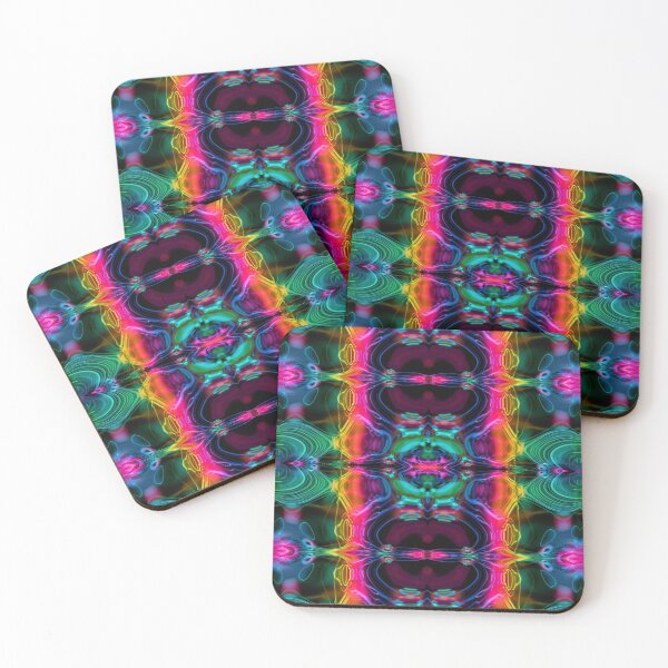Item preview, Liquid Neon Kaleidoscope v5 Abstract Design designed and sold by GWTF-Designs.