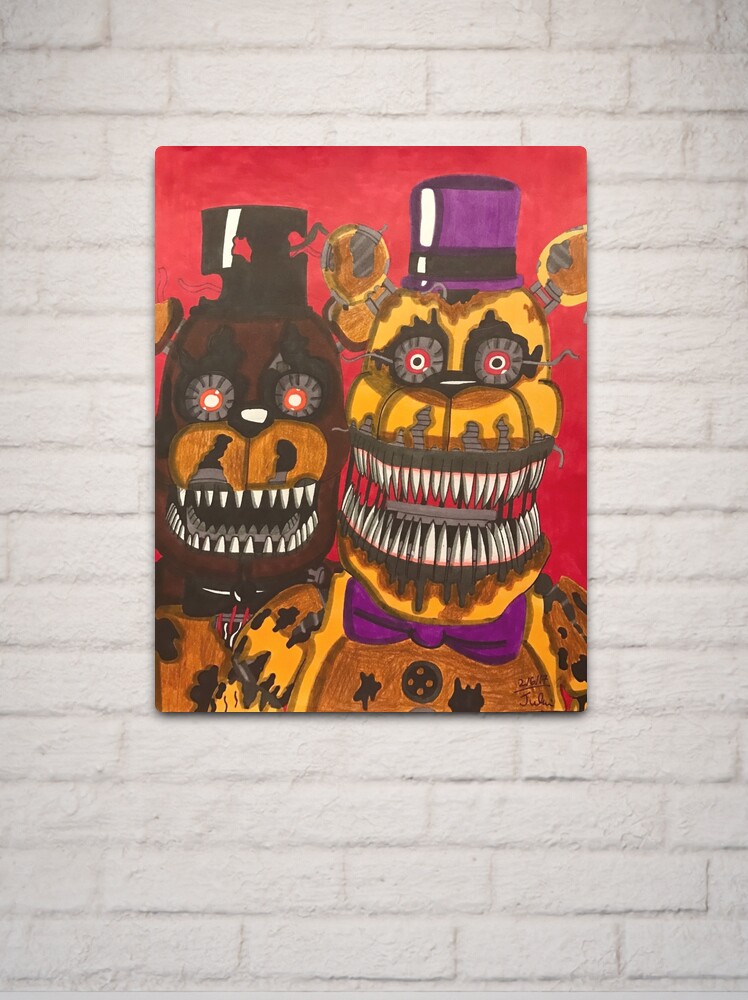 Nightmare Mangle Five Nights at Freddy's  Art Board Print for Sale by  JulesWorld