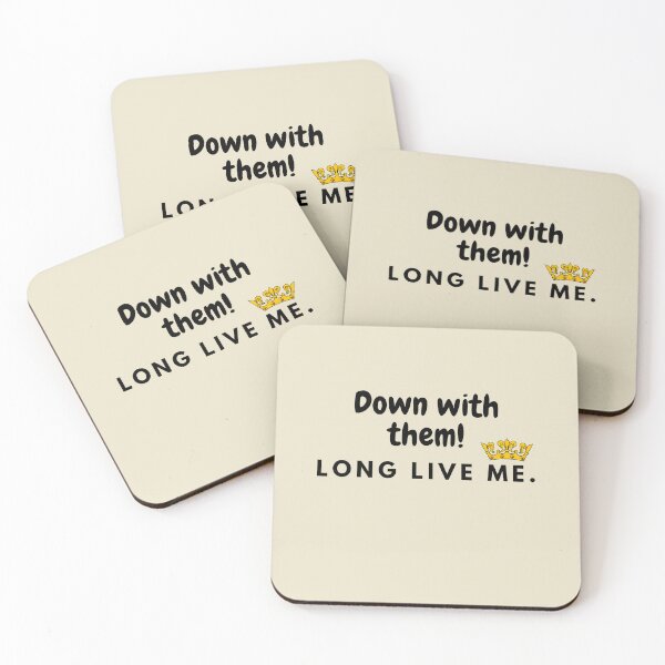 Item preview, Down with them, long live me. designed and sold by sarantis.