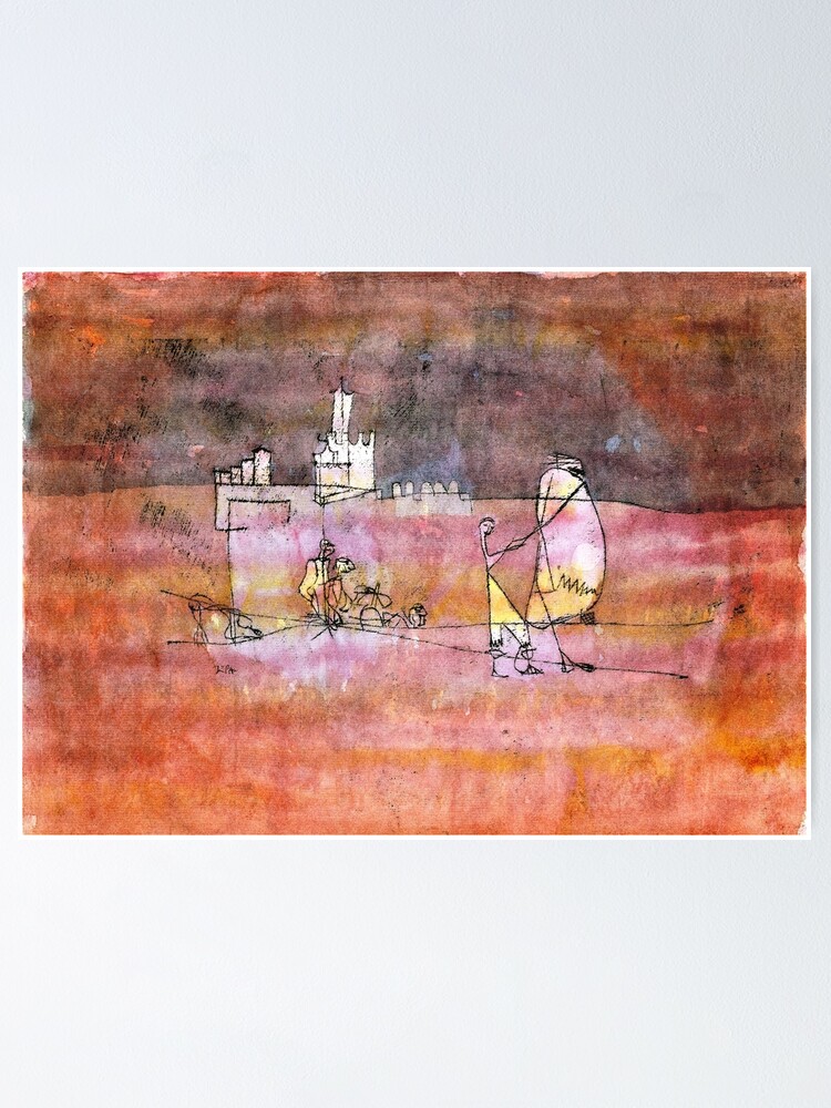 "Paul Klee most famous paintings ,Paul Klee Episode Before an Arab Town
