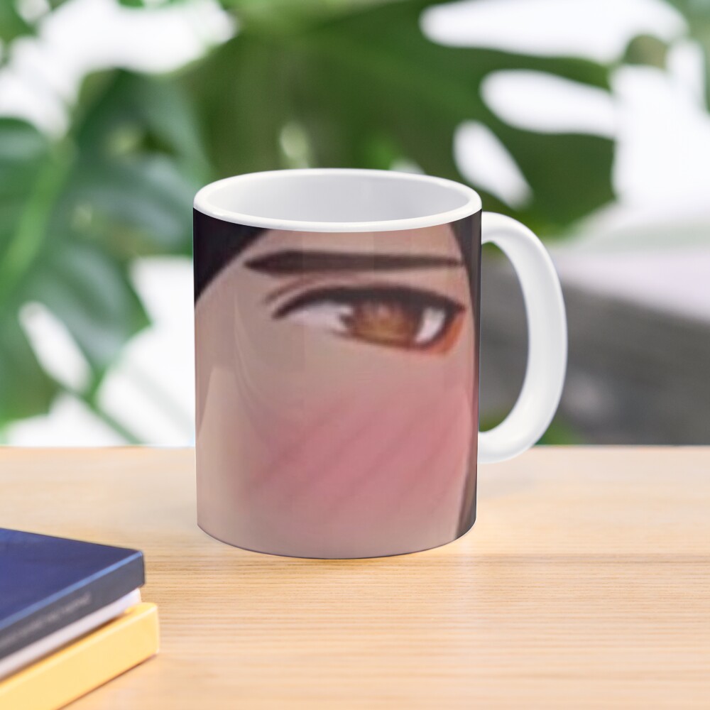 "Genshin Impact Zhongli Blushing Meme" Coffee Mug for Sale by ArtsyDecals Redbubble
