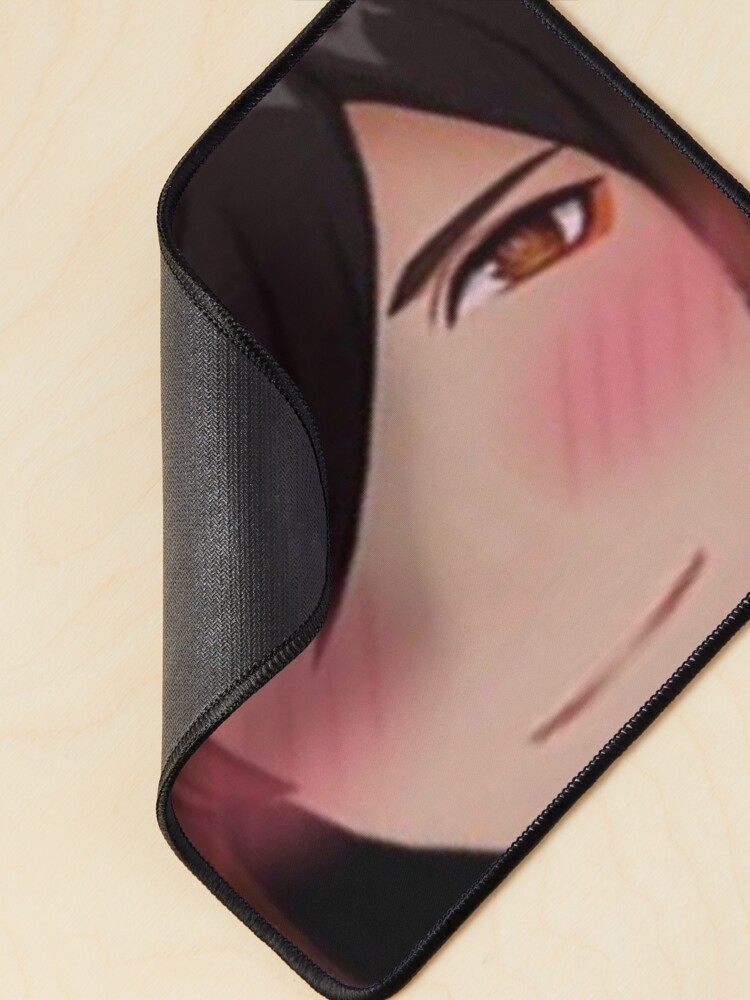 "Genshin Impact Zhongli Blushing Meme" Mouse Pad for Sale by ArtsyDecals Redbubble