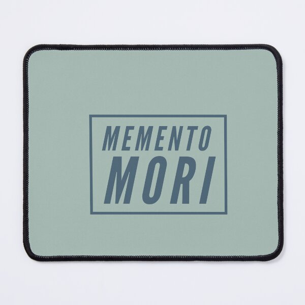 Item preview, Memento Mori Stoic Quotes Blue designed and sold by ArtBySymone.