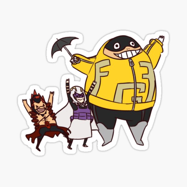 team fat Sticker