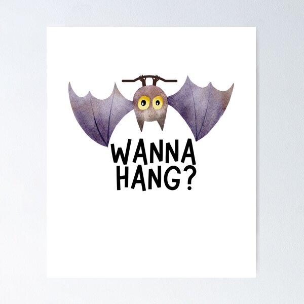Item preview, Wanna Hang? - Funny Halloween designed and sold by hijackhippo.