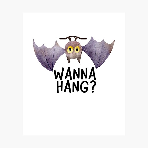 Item preview, Wanna Hang? - Funny Halloween designed and sold by hijackhippo.