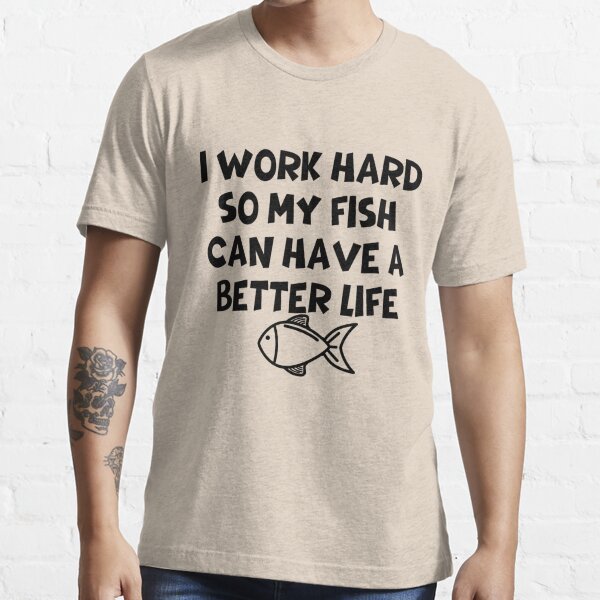 Work Hard, Fish Hard Hoodie Charcoal / 3XL