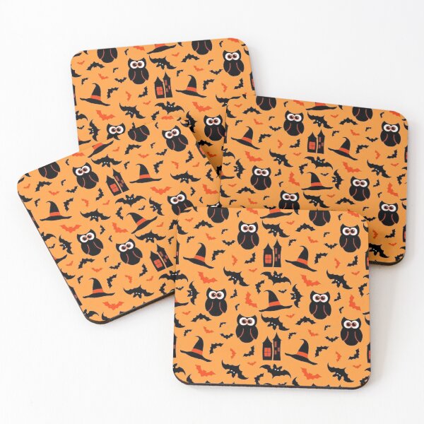 Item preview, halloween scary evil pumpkin funny pumpkin head seamless pattern designed and sold by ketkidesign.