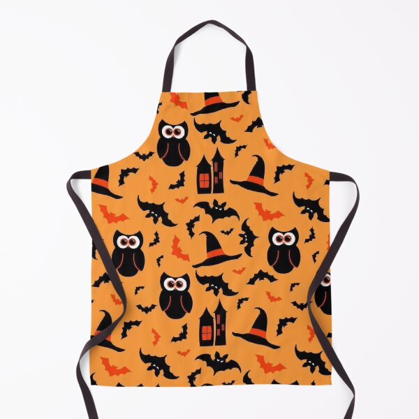 Item preview, halloween scary evil pumpkin funny pumpkin head seamless pattern designed and sold by ketkidesign.