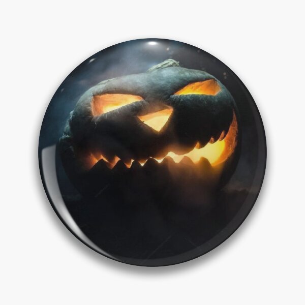 Item preview, halloween scary evil pumpkin funny pumpkin head photoghraph designed and sold by ketkidesign.