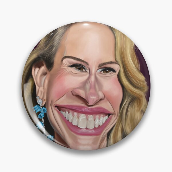 Artikelvorschau, Julia Roberts Karikatur entworfen und verkauft von MarkYoungStudio.