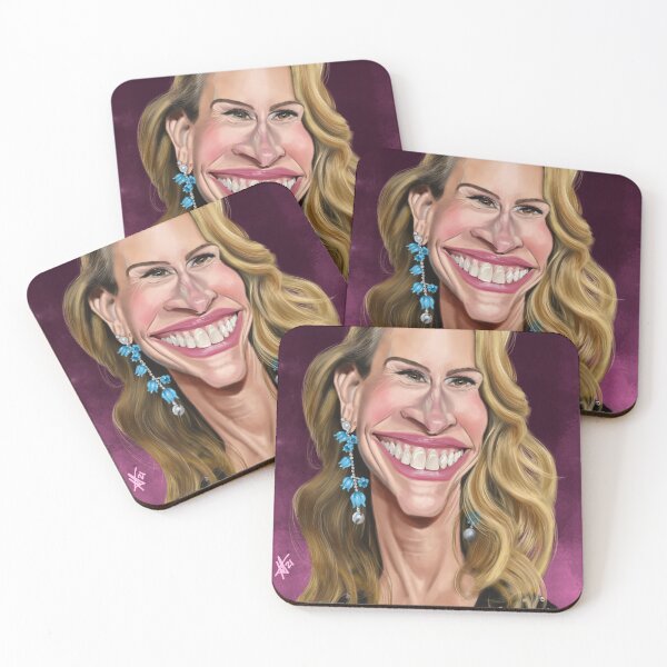 Artikelvorschau, Julia Roberts Karikatur entworfen und verkauft von MarkYoungStudio.