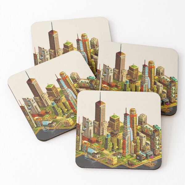 Item preview, Futuristic City City Future Digital Art 15 designed and sold by piXn-.