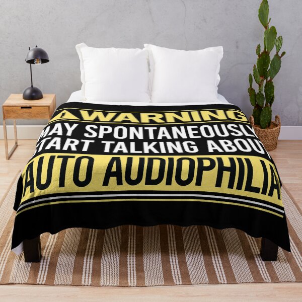 Item preview, Warning About Auto Audiophilia designed and sold by WrightTrouble.