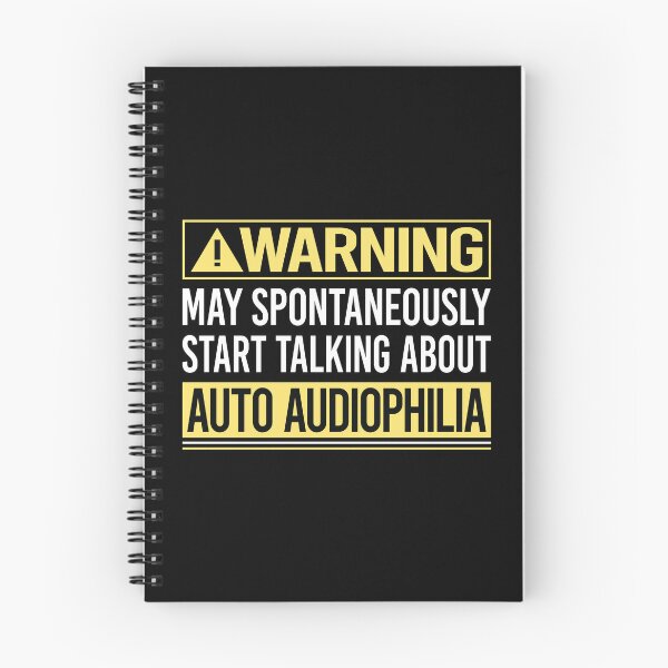 Item preview, Warning About Auto Audiophilia designed and sold by WrightTrouble.