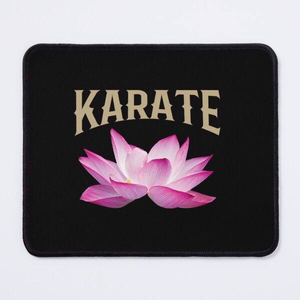 Item preview, Lotus Flower Karate Calligraphy Kanji Design for a Karate Instructor / Karate Beginner - For A Karate Lover designed and sold by TheKarateStore.