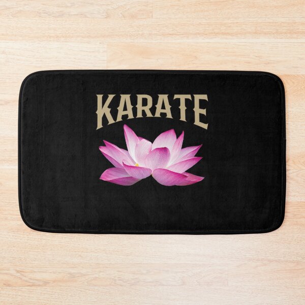 Item preview, Lotus Flower Karate Calligraphy Kanji Design for a Karate Instructor / Karate Beginner - For A Karate Lover designed and sold by TheKarateStore.