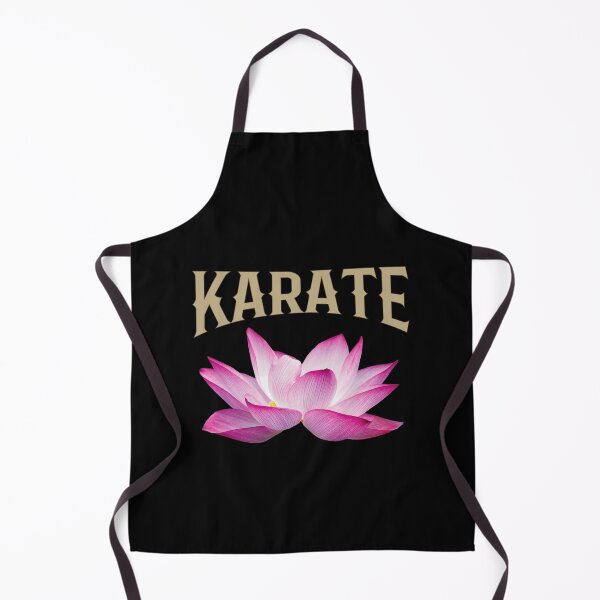 Item preview, Lotus Flower Karate Calligraphy Kanji Design for a Karate Instructor / Karate Beginner - For A Karate Lover designed and sold by TheKarateStore.