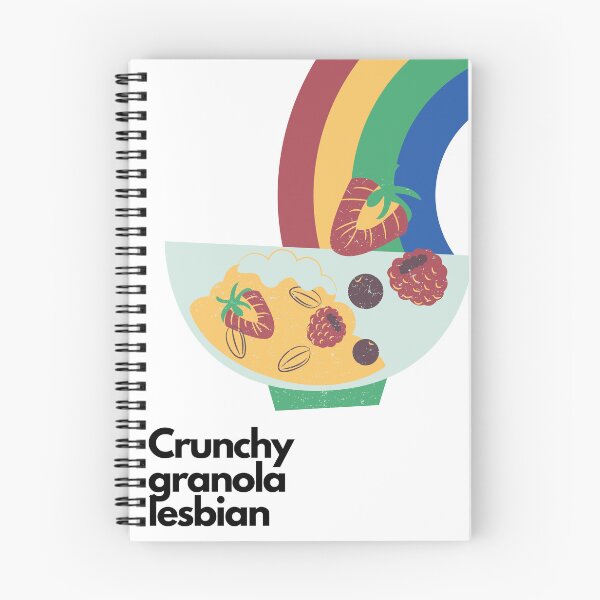 Item preview, Crunchy granola lesbian designed and sold by FemmeDeTale.