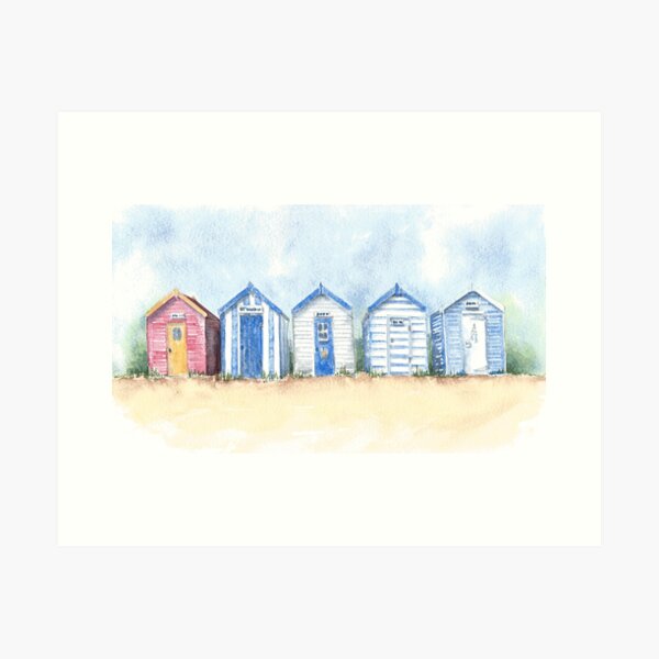 Item preview, Cabines de plage designed and sold by jayne gaze.