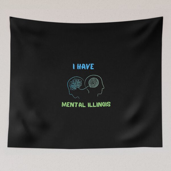Item preview, I have mental illinois  designed and sold by dress-in.