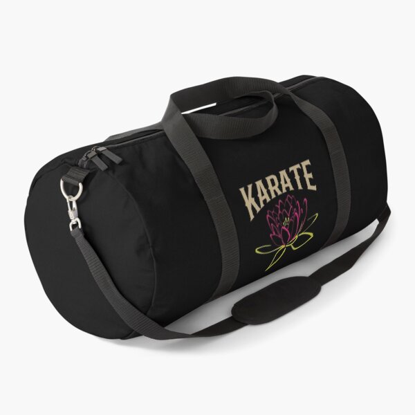 Item preview, Lotus Flower Karate Calligraphy Kanji Design for a Karate Instructor / Karate Beginner - For A Karate Lover designed and sold by TheKarateStore.