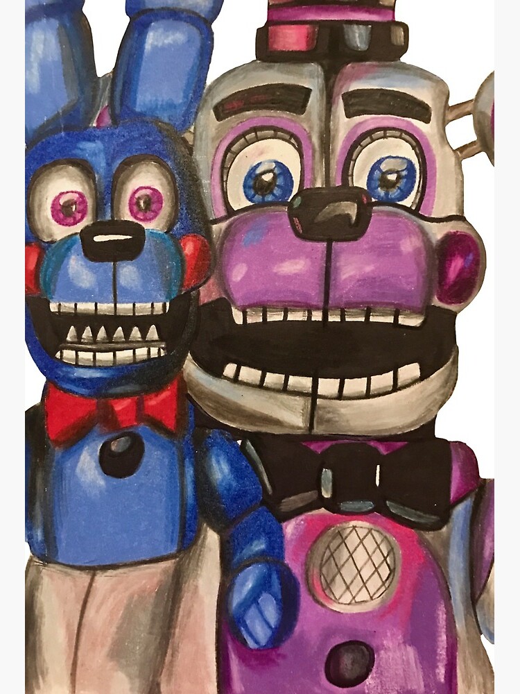 Nightmare Mangle Five Nights at Freddy's  Art Board Print for Sale by  JulesWorld