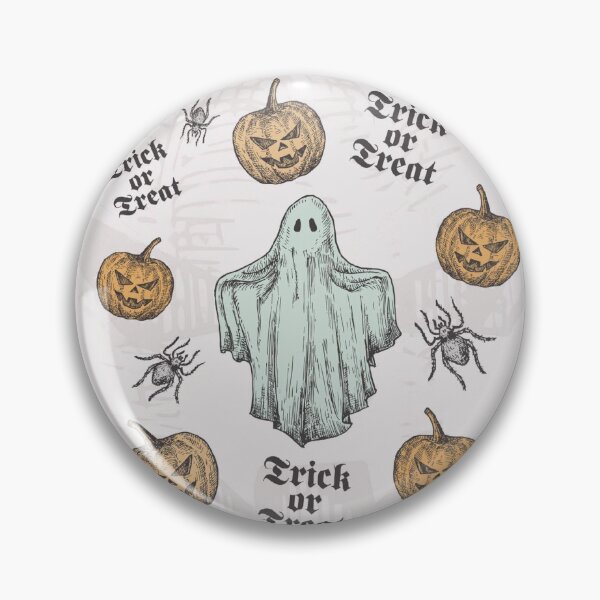 Item preview, halloween scary evil ghost funny pumpkin head designed and sold by ketkidesign.