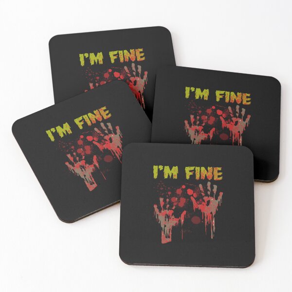 Item preview,  Zombie In Graveyard - Im Fine Bloody Hands designed and sold by ImagesDesigns.