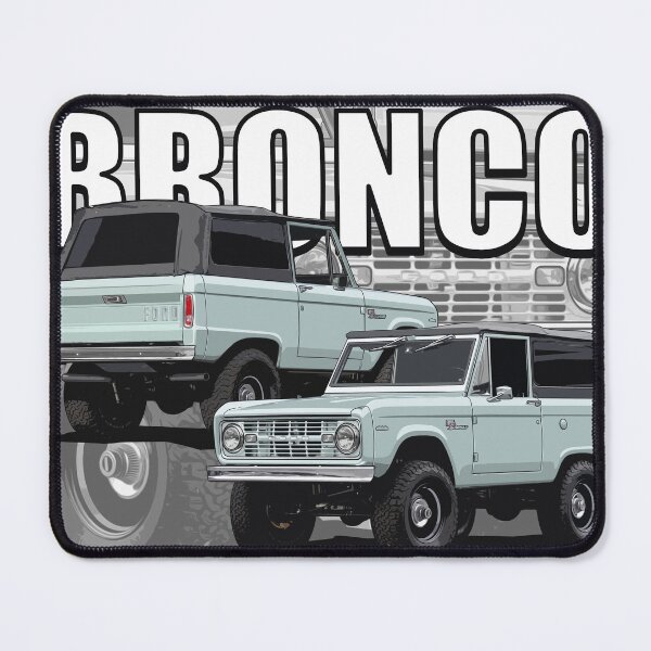Item preview, Illustration Graphic Bronco 1969 original icon USA Artwork designed and sold by SketchNinja.