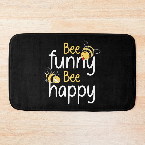 Item preview, Bee Funny Bee Happy The Bees Beekeeper Beekeeping Honeycomb designed and sold by ryboxxdesign.