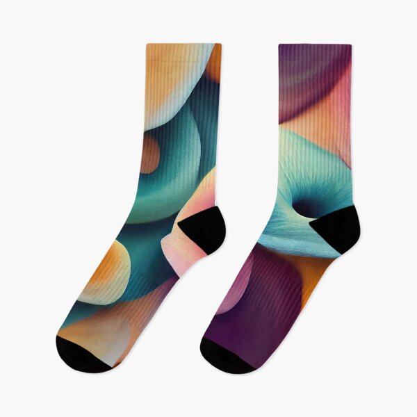 Item preview, Colorful Flowers Patterns and Curves  - Created by Artificial Intelligence designed and sold by Created-by-AI.