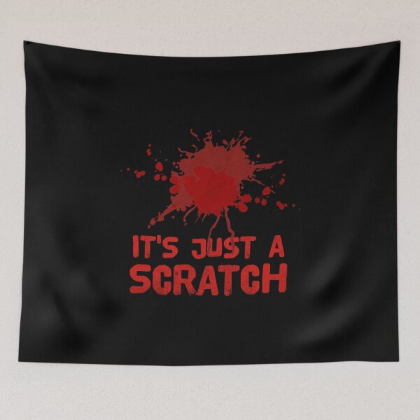 Item preview, Zombie In Graveyard - Its Just A Scratch designed and sold by ImagesDesigns.