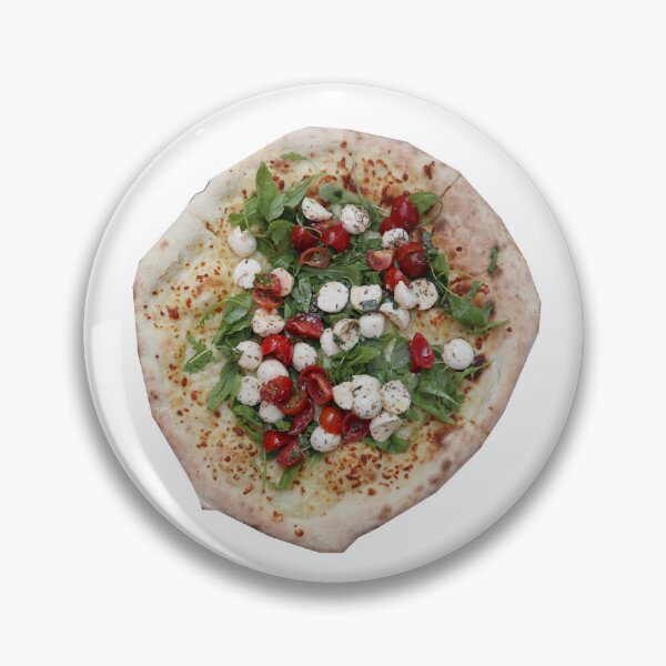 Item preview, Delicious Neapolitan Pizza with fresh tomatoes designed and sold by Rosadraws.