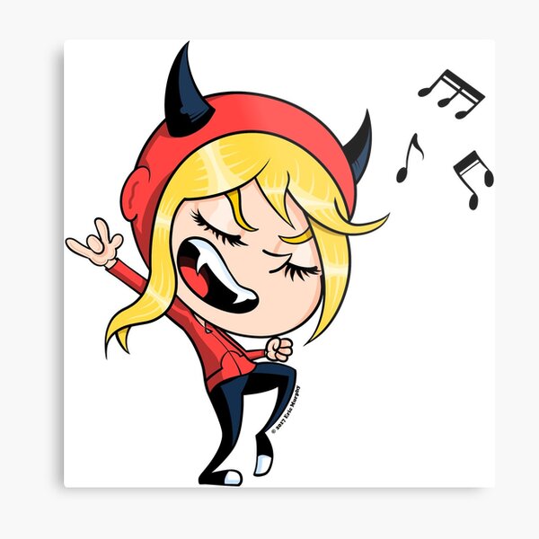 Rock Out with Dottie! Metal Print