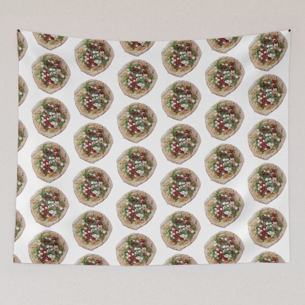 Item preview, Delicious Neapolitan Pizza with fresh tomatoes designed and sold by Rosadraws.