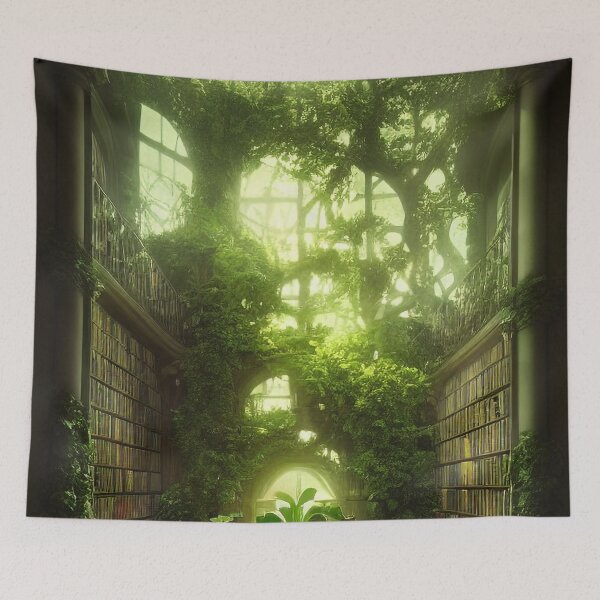 Item preview, Abandoned library  designed and sold by chatzous.