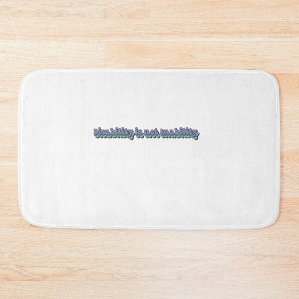 Item preview, Disability Is Not Inability T-shirt Retro designed and sold by Nerdygirlteez.