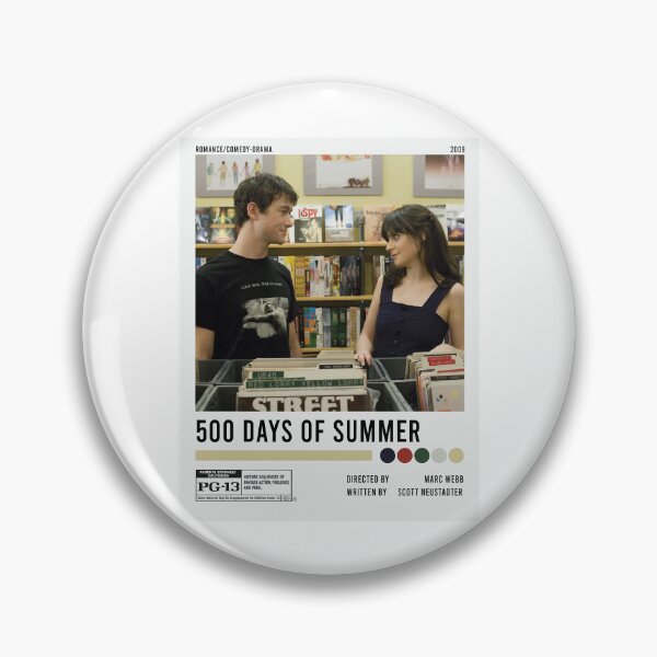 Item preview, 500 Days of Summer Minimalist Poster designed and sold by RioandMeCo.