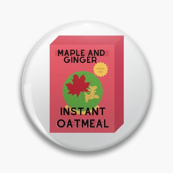 Item preview, Maple and Ginger instant oatmeal designed and sold by FemmeDeTale.