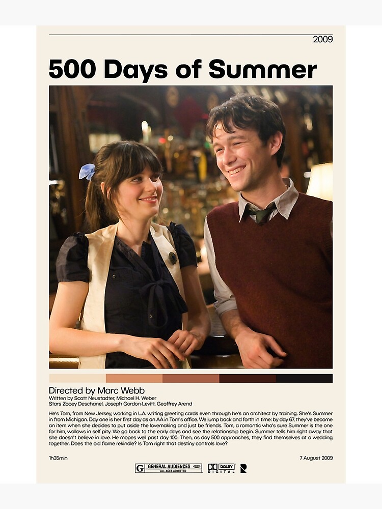 500 days of summer  500 days of summer, Indie movie posters