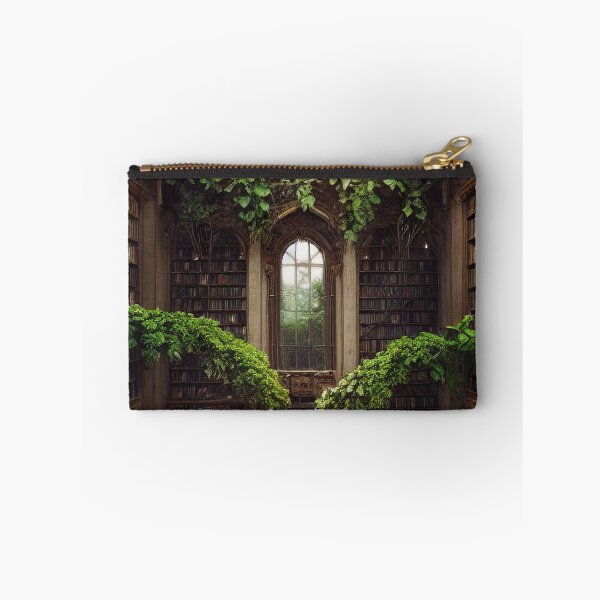 Item preview, Library filled with plants designed and sold by chatzous.