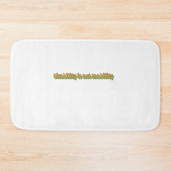Item preview, Disability Is Not Inability T-shirt Retro designed and sold by Nerdygirlteez.