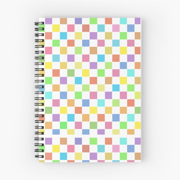 Item preview, Checkered colorful pattern  designed and sold by FunPunStickers.